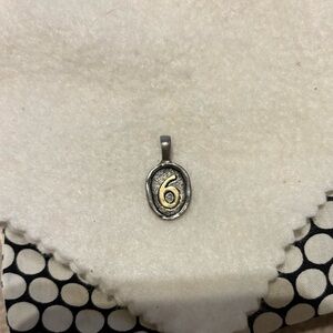 Jewel Kade Number 6 Necklace Charm